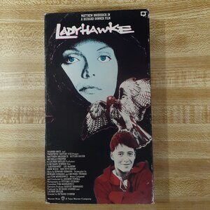 Ladyhawke 1985 VHS Richard Donner Cult Fantasy Romance Rutger Hauer Pfeiffer VTG